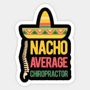 Funny Chiropractor Gift Sticker